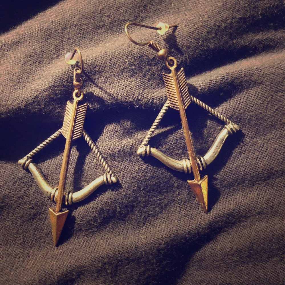 Bow and Arrow Earrings